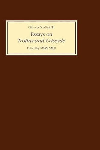 Beispielbild fr Essays on Troilus and Criseyde: The Last Two Frontiers (Chaucer Studies) zum Verkauf von WorldofBooks