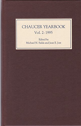 Beispielbild fr Chaucer Yearbook 2: A Journal of Late Medieval Studies zum Verkauf von Andover Books and Antiquities