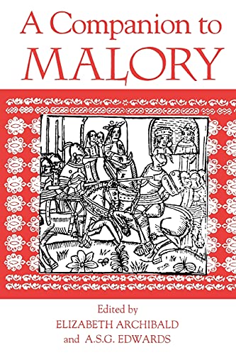 Imagen de archivo de A Companion to Malory: 37 (Arthurian Studies) a la venta por WorldofBooks