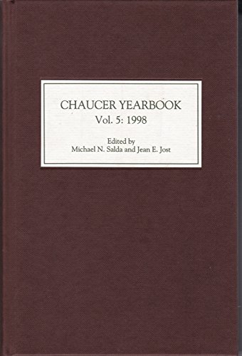 9780859915373: Chaucer Yearbook: 5. 1998: A Journal of Late Medieval Studies: v.5