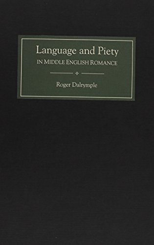 Beispielbild fr Language and Piety in Middle English Romance zum Verkauf von Powell's Bookstores Chicago, ABAA