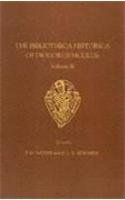 9780859916998: The Bibliotheca Historica of Diodorus Siculus: v.2 (Chaucer Studies)