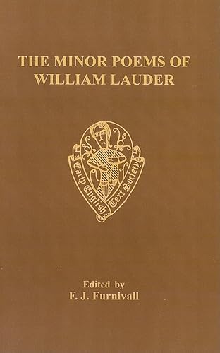 Imagen de archivo de William Lauder   The Minor Poems a la venta por Revaluation Books