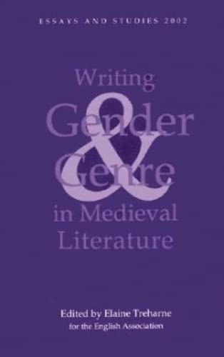 Stock image for Writing Gender and Genre in Medieval Literature : Approaches to Old and Middle English Texts for sale by Better World Books Ltd