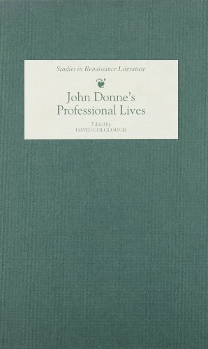 Beispielbild fr John Donne`s Professional Lives zum Verkauf von Anybook.com