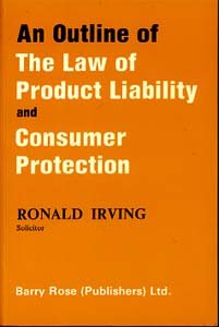 Beispielbild fr Outline of the Law of Product Liability and Consumer Protection zum Verkauf von Better World Books