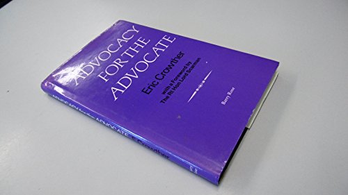 Stock image for Advocacy for the Advocate for sale by WorldofBooks