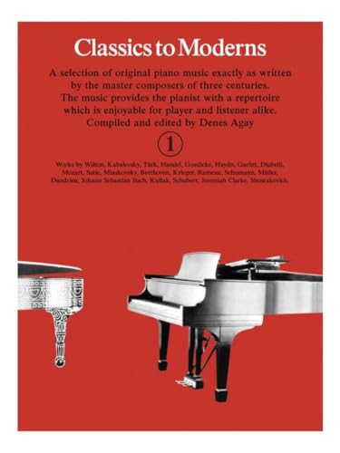 9780860014034: Denes agay : classics to moderns 1 - piano