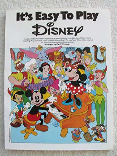 Imagen de archivo de It's Easy To Play Disney a la venta por Wonder Book