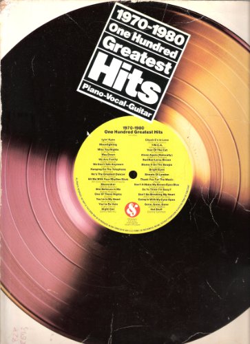 Beispielbild fr One Hundred Greatest Hits, 1970-80 zum Verkauf von WorldofBooks
