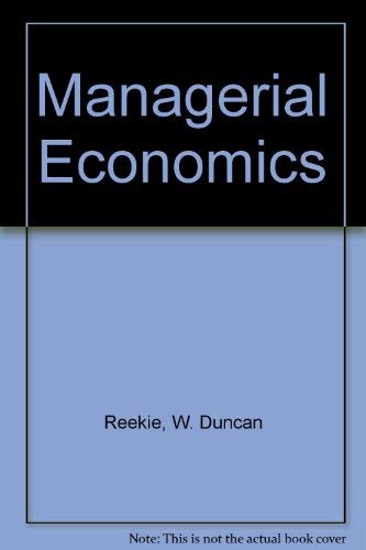 9780860031086: Managerial Economics