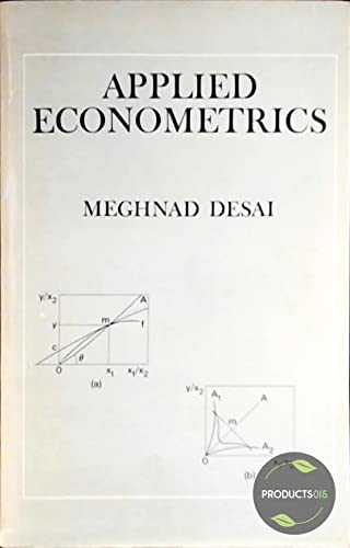 Beispielbild fr Applied Econometrics zum Verkauf von Cambridge Rare Books