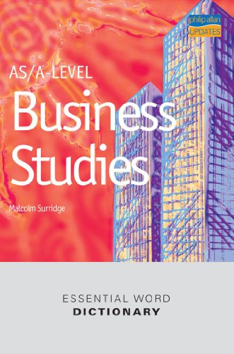 Beispielbild fr AS/A-Level Business Studies Essential Word Dictionary (Essential Word Dictionaries) zum Verkauf von WorldofBooks