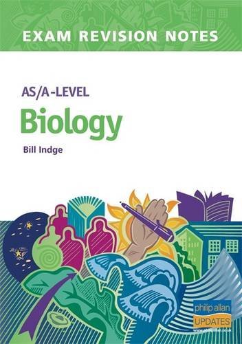 Imagen de archivo de AS/A-Level Biology Exam Revision Notes Indge, Bill a la venta por Re-Read Ltd