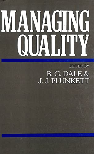 Stock image for Managing Quality for sale by dsmbooks