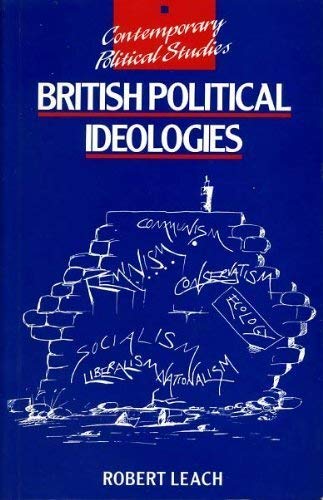 9780860038696: British Political Ideologies (Contemporary Political Studies)