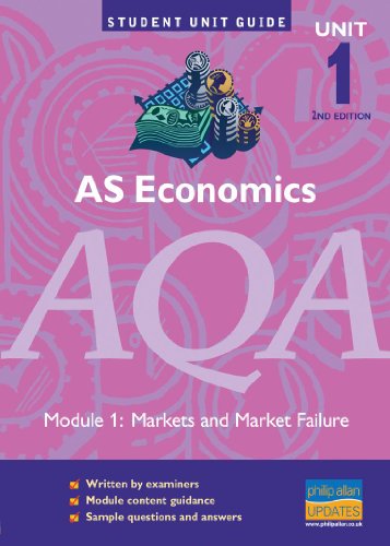 Beispielbild fr AS Economics AQA: Unit 1: Markets and Market Failure (Student Unit Guides) zum Verkauf von medimops