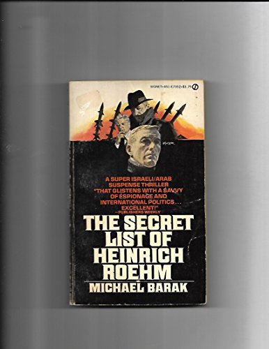 Imagen de archivo de Secret List of Heinrich Roehm a la venta por Redux Books