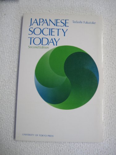 Beispielbild fr Japanese Society Today zum Verkauf von Better World Books