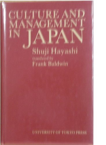 Imagen de archivo de Culture and Management in Japan a la venta por Better World Books