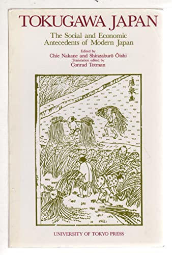 Imagen de archivo de Tokugawa Japan : the social and economic antecedents of modern Japan a la venta por Joseph Burridge Books