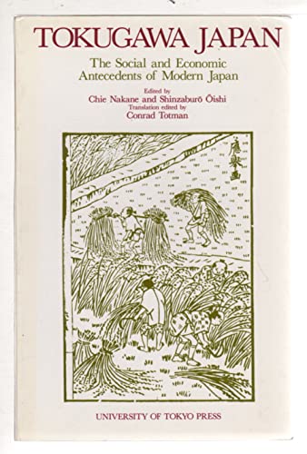 9780860084907: Tokugawa Japan: The Social and Economic Antecedents of Modern Japan