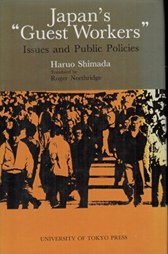 Imagen de archivo de Japan's Guest Workers: Issues and Public Policies a la venta por ThriftBooks-Atlanta