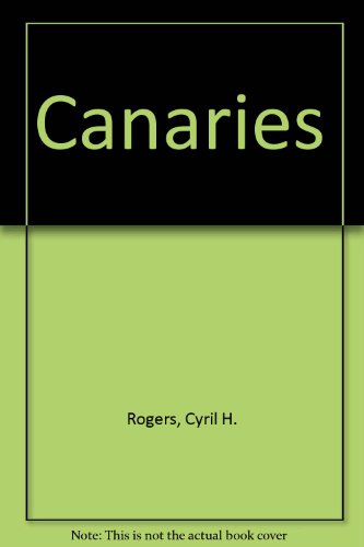 Imagen de archivo de Canaries (large print) a la venta por janet smith