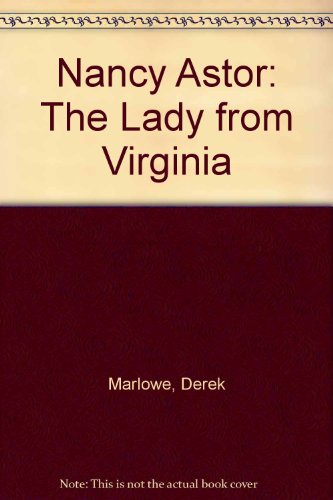 9780860095576: Nancy Astor: The Lady from Virginia
