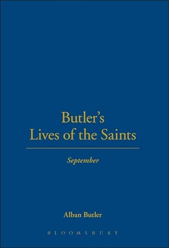 9780860122586: Butler's Lives Of The Saints:September: Vol 9