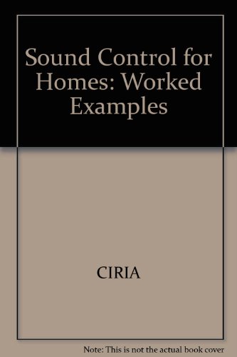 9780860172864: Worked Examples (Sound Control for Homes)
