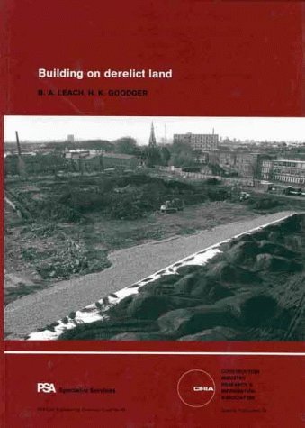 Imagen de archivo de Building on Derelict Land (Special Publication) a la venta por J J Basset Books, bassettbooks, bookfarm.co.uk