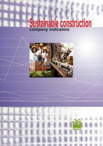 Stock image for Sustainable Construction: Company Indicators for sale by Anybook.com