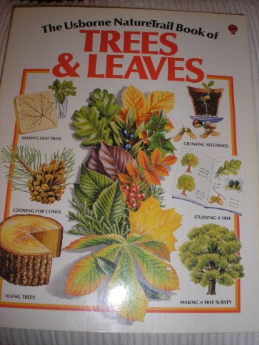 Stock image for Usborne Nature Trail Book of Trees and Leaves for sale by WorldofBooks