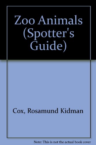 9780860202561: Zoo Animals (Spotter's Guide)