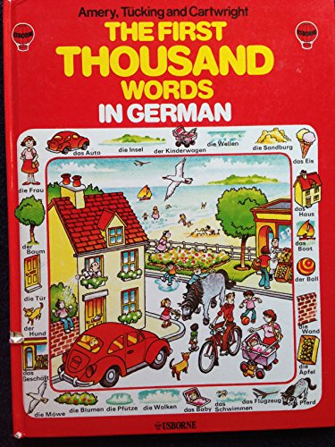 Imagen de archivo de The First Thousand Words in German a la venta por HPB-Ruby