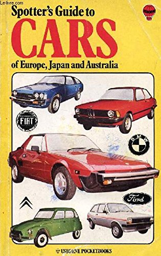 Cars (Spotter's Guide) (9780860204152) by Nigel Fryatt