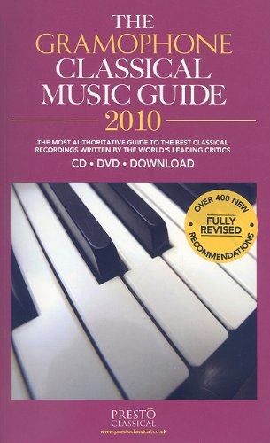 Imagen de archivo de The Gramophone Classical Music Guide 2010 a la venta por Brit Books