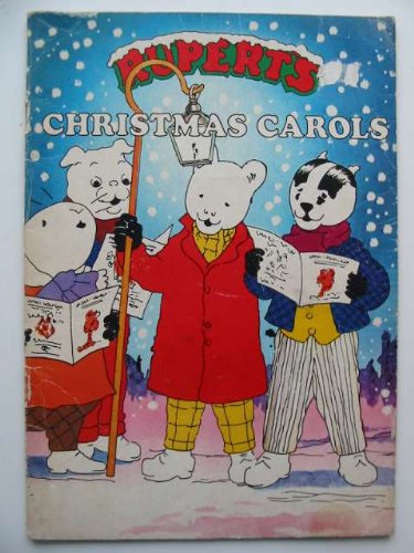 9780860320104: Rupert's Christmas carols