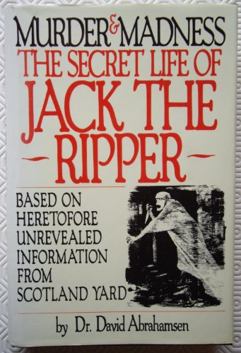 Imagen de archivo de MURDER & MADNESS, THE SECRET LIFE a la venta por WorldofBooks