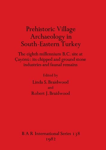 Stock image for Prehistoric Village Archaeology in South-eastern Turkey: Site at Cayonu (BAR. International series) for sale by Dunaway Books