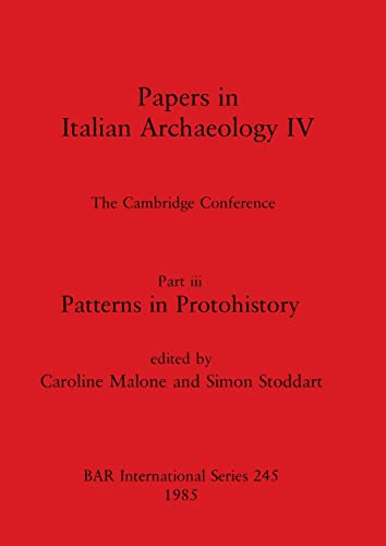 Stock image for Papers in Italian Archaeology IV for sale by PBShop.store US
