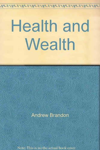 9780860655008: Health and Wealth