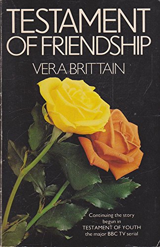 Beispielbild fr Testament of Friendship zum Verkauf von Better World Books