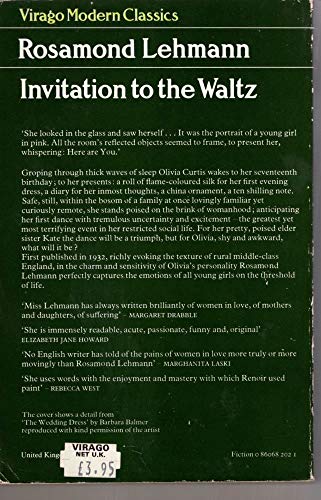 Imagen de archivo de Invitation to the Waltz a la venta por Better World Books: West