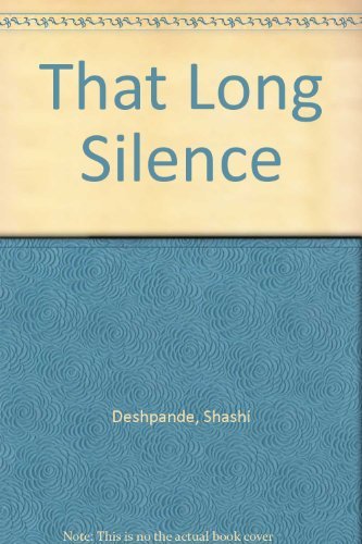 That Long Silence - Deshpande, Shashi