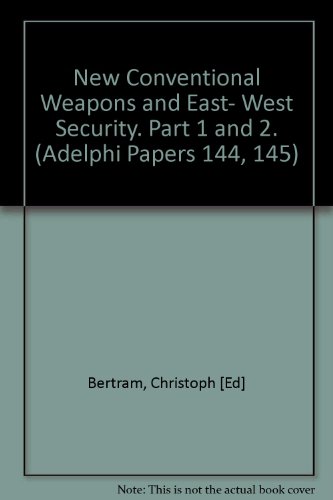 9780860790181: New Conventional Weapons and East/West Security: Pt. 1