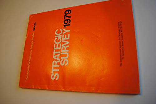Beispielbild fr Strategic Survey 1979 zum Verkauf von Bernhard Kiewel Rare Books