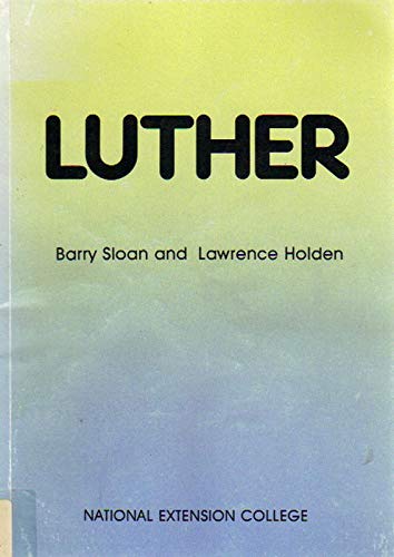 9780860824169: Luther.