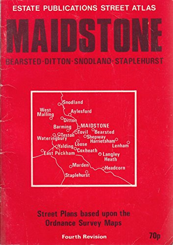 Imagen de archivo de Maidstone Street Atlas a la venta por medimops